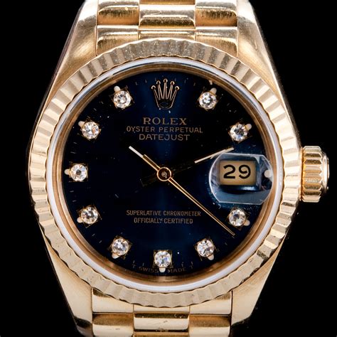 rolex oyster perpetual datejust superlative chronometer officially certified